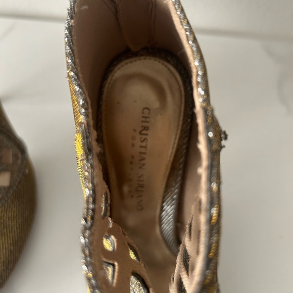 Christian Siriano Caged Peep Toe - Picture 3 of 5